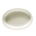 Soufflé Oval Fluted BoneW 8oz 6 3/4"