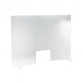 Self-Standing Shield Acrylic 48"Wx32"H