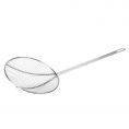 12"Dia Nickel-Plated Metal Wire Skimmer Round