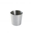 Mini Stainless Steel Fry Cup 3-1/2"Dia x 3-1/2"H Smooth