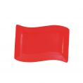 Rect. Platter Red 12"