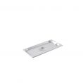 2/3 Size Notched Cover for Steam Table Pan