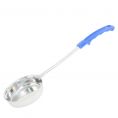 Portion Controller SS Solidwith Blue Handle 8 oz.