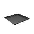 Pizza Pan Cold-Rolled Steel Sicilian Black Square 