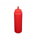 8 oz. Squeeze Bottle, Red, 6-PC/Pack