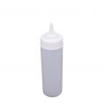 12 oz. Wide-Mouth Squeeze Bottle, Clear, 6-PC/Pack