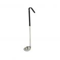 1 oz. Ladle One-Piece with Black Handle 