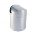 Stainless Steel Swing Waste Bin 5-1/8"Dia x 6-5/8"H