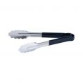 10" Stainless Steel Tong w/ Black Handle