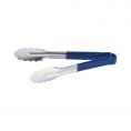 10" Stainless Steel Tong w/ Blue Handle