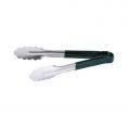10" Stainless Steel Tong w/ Green Handle