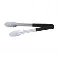 12" Stainless Steel Tong w/ Black Handle