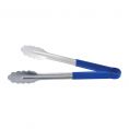 12" Stainless Steel Tong w/ Blue Handle
