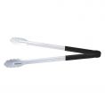 16" Stainless Steel Tong w/ Black Handle