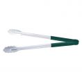 16" Stainless Steel Tong w/ Green Handle