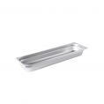 Half Long Size 2-1/2"H Anti-Jam Steam Table Pan 22 Gauge