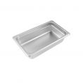 1/4 Size 2-1/2"H Anti-Jam Steam Table Pan 25 Gauge