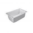 1/4 Size 4" H Standard Steam Table Pan 25 Gauge