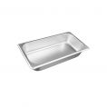1/3 Size 2-1/2" H Standard Steam Table Pan 25 Gauge