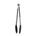 Tong Stainless Steel Utility W/ Silicone Head 12"