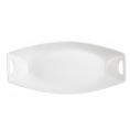 Squared Oval Platter W/ Handles 16"