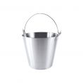 13 qt. Stainless Steel Utility Pail w/ Wire Hdl