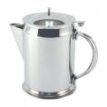 2 qt./64 oz. Stainless Steel Pitcher W/ Base & Hinged Lid