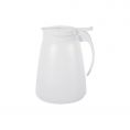 Syrup Dispenser Poly W/ White Cap 48 oz.