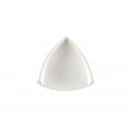 Horn Edge Triangular Dish 6oz 6 1/4"
