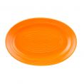 Oval Platter Tangerine 10 5/8"