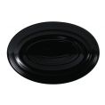 Oval Platter Black 9 5/8"