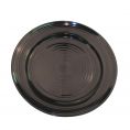 Plate Black 7 1/2"