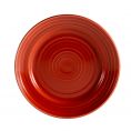 Plate Red 7 1/2"