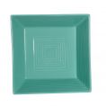 Square Bowl Green 15oz 6"