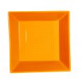 Square Bowl Tangerine 15oz 6"