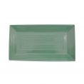 Rect. Platter Green 11 5/8"