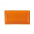 Rect. Platter Tangerine 11 5/8"