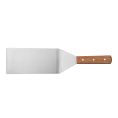 Turner Steak Stainless Steel with Wood Handle 8" 