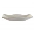 Wavy Rim Deep Rect. Platter 30oz 11 3/4"