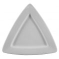 Triangular Deep Plate White 11 1/2"