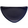 Triangular Flat Plate Blue 12 1/2"