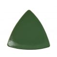 Triangular Flat Plate Green 7"
