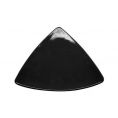Triangular Flat Plate Black 8 1/2"