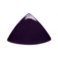 Triangular Flat Plate Blue 8 1/2"