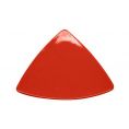 Triangular Flat Plate Red 8 1/2"