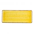 Rect. Platter Sunflower 16"