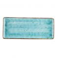 Rect. Platter Turquoise 16"