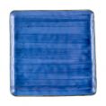 Square Plate Starry Night Blue 12"