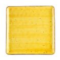 Square Plate Sunflower 12"
