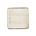 Square Plate Desert Beige 8 1/4"